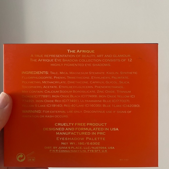 Juvia’s Place Afrique eyeshadow palette - Picture 3 of 3